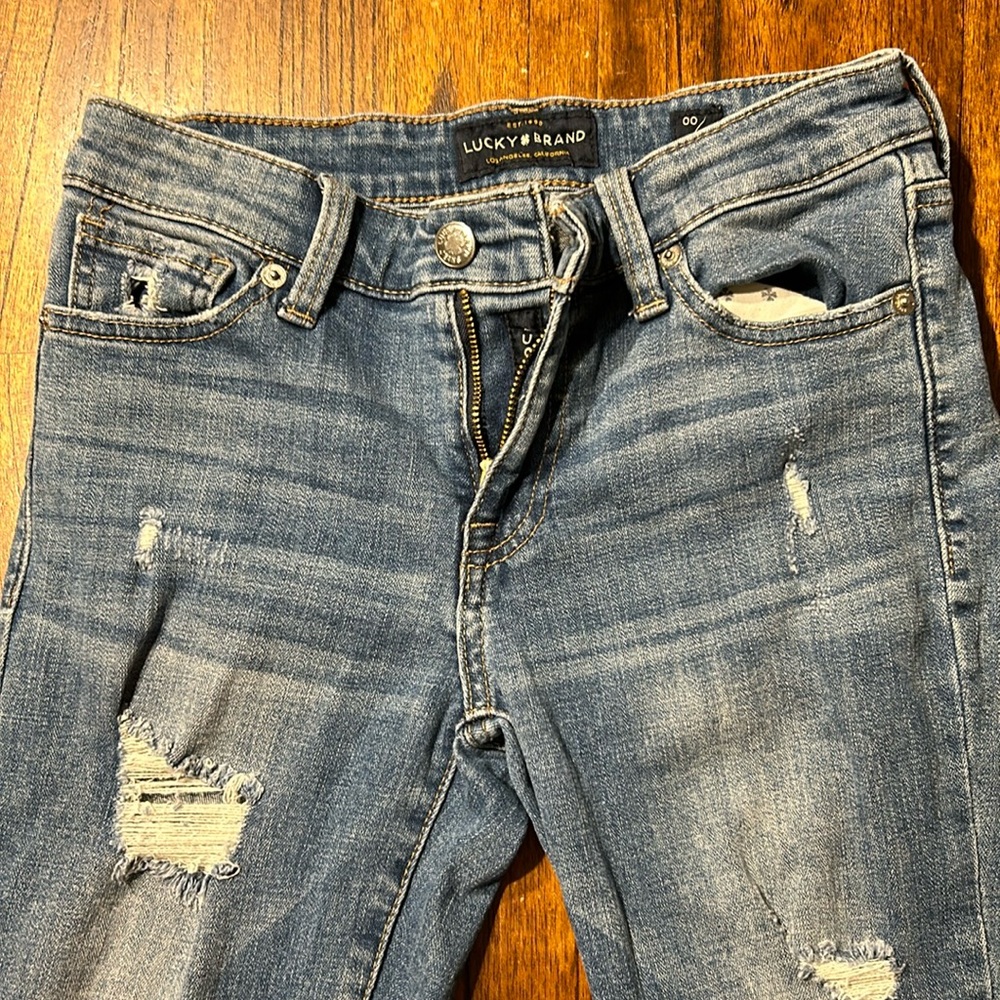 Lucky brand skinny jeans size 00/24